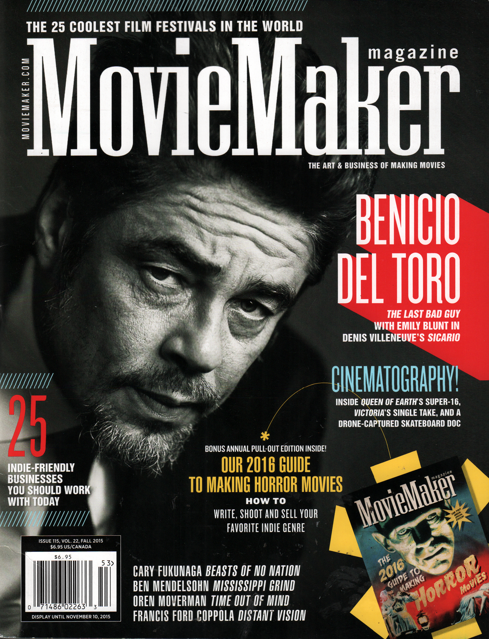 Moviemaker-Magazine September 01, 2015 Issue Cover