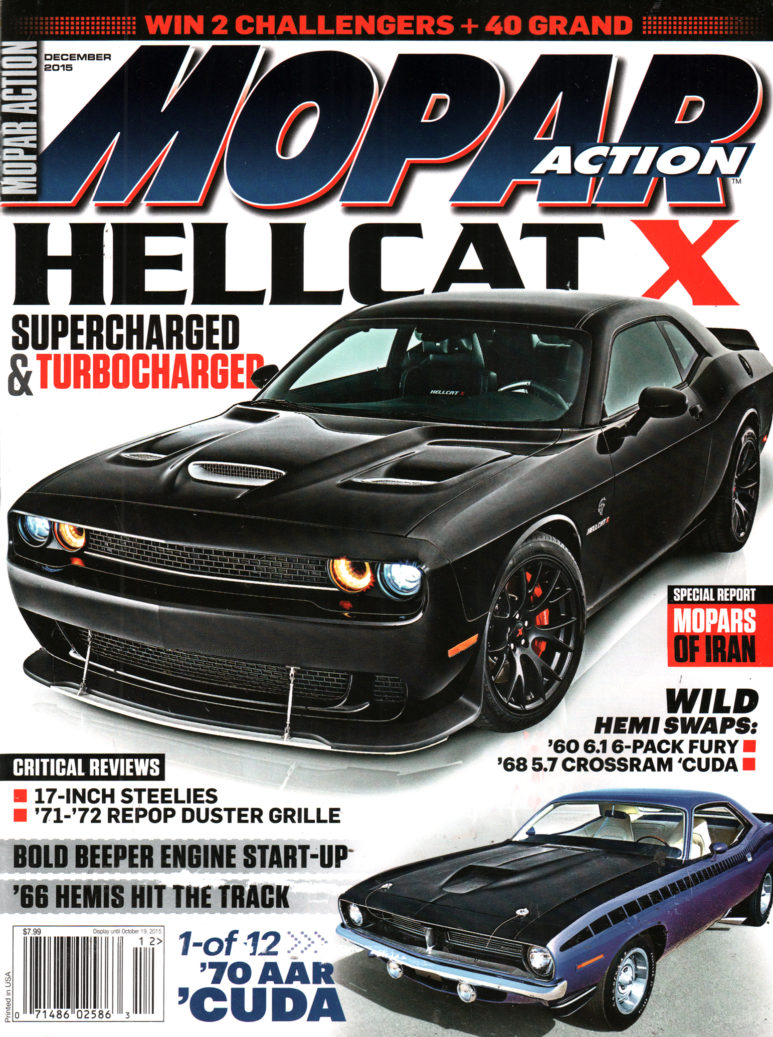 Mopar-Action December 01, 2015 Issue Cover