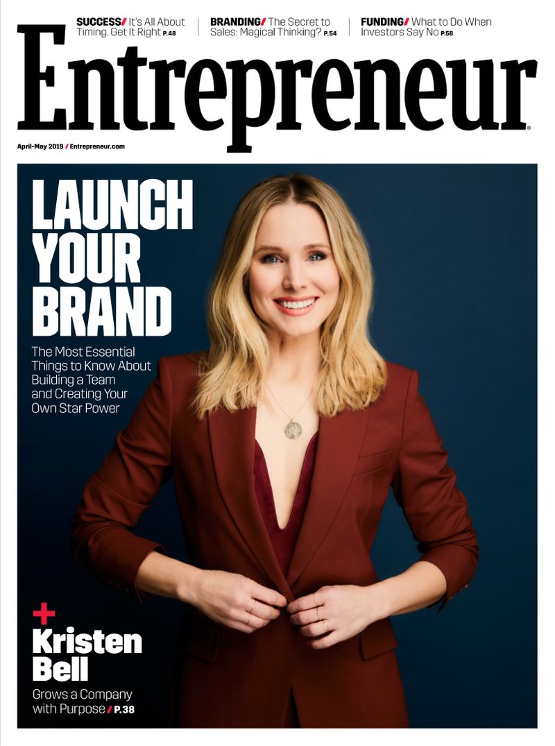 Entrepreneur April 01, 2019 Issue Cover