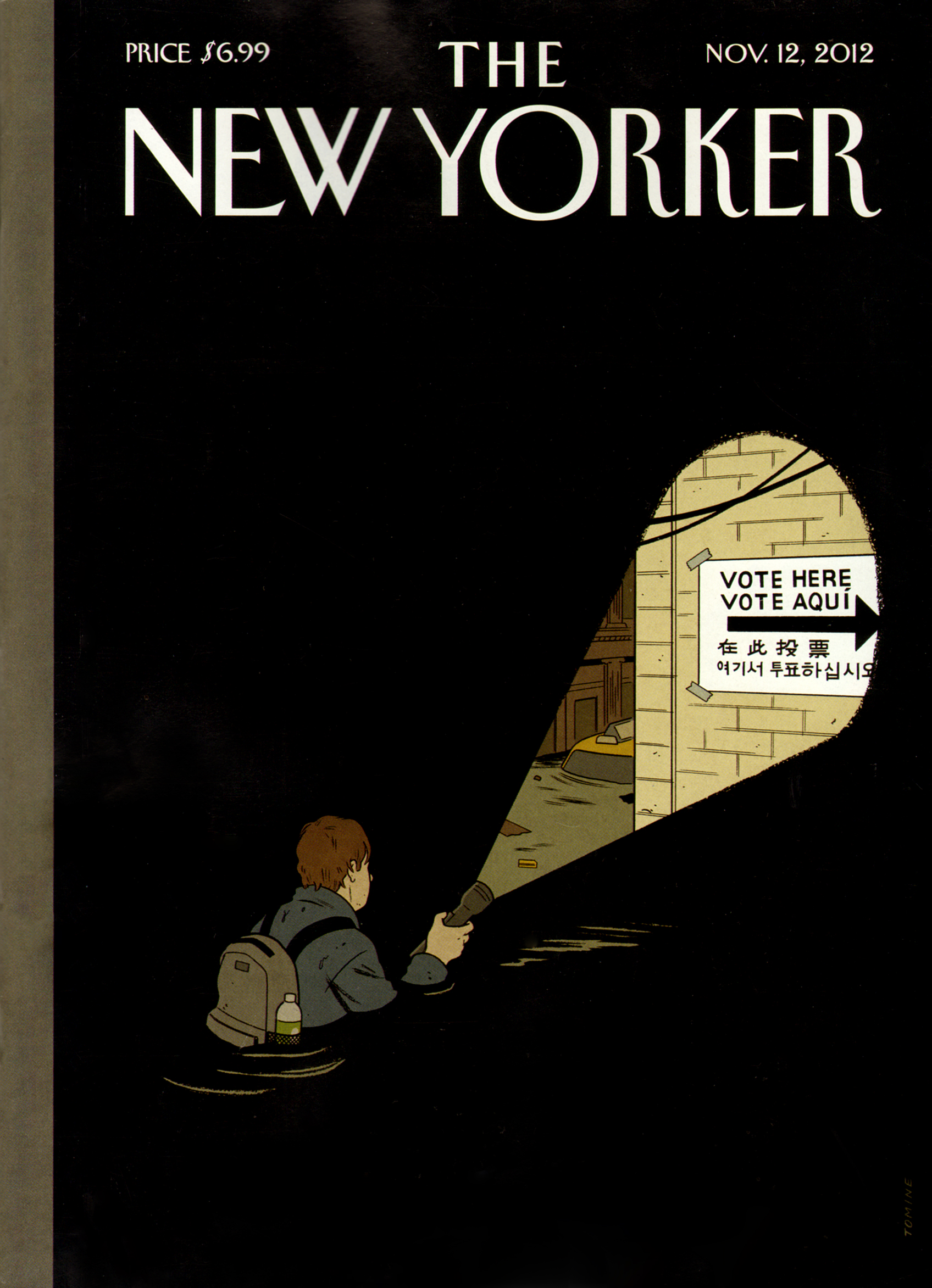 The-New-Yorker November 12, 2012 Issue Cover