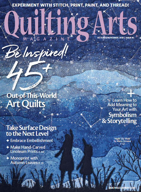 Quilting-Arts October 01, 2018 Issue Cover