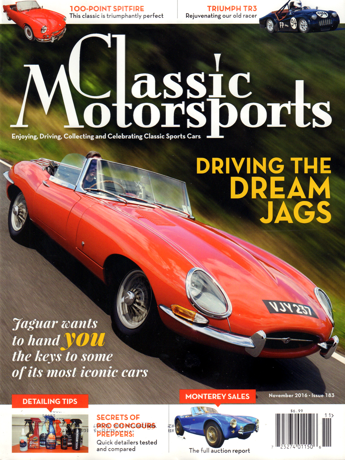 Classic-Motorsports November 01, 2016 Issue Cover