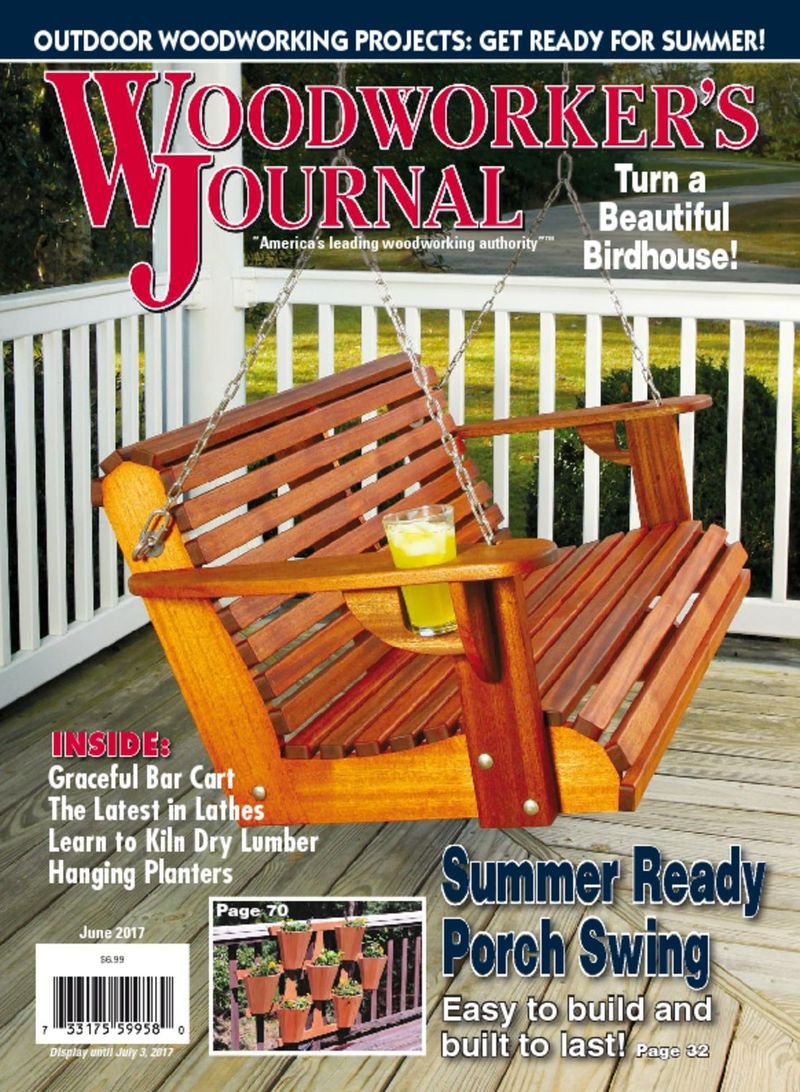 Woodworkers-Journal June 01, 2017 Issue Cover