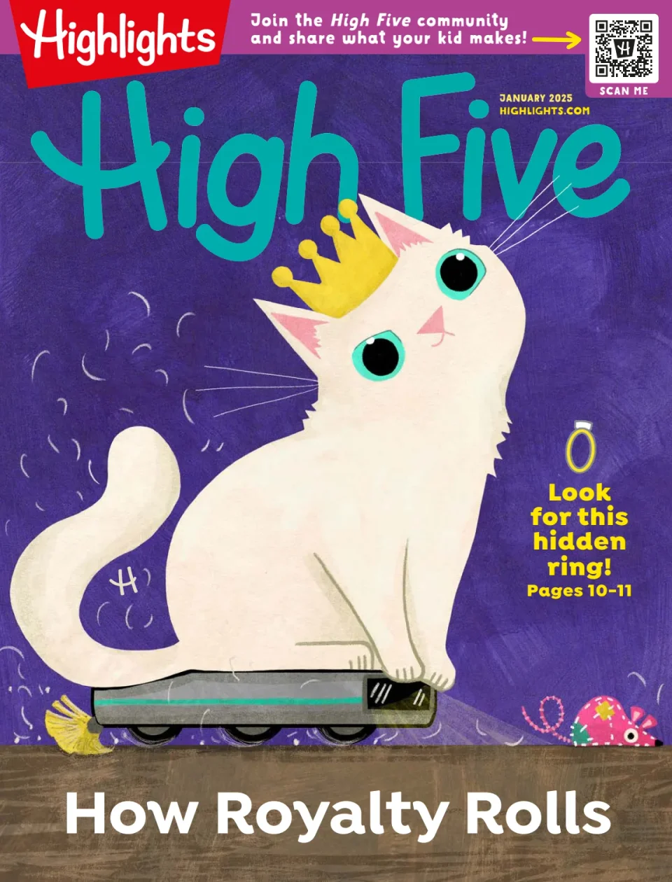Highlights-High-Five January 01, 2025 Issue Cover