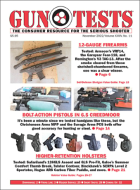 Gun-Tests November 01, 2022 Issue Cover