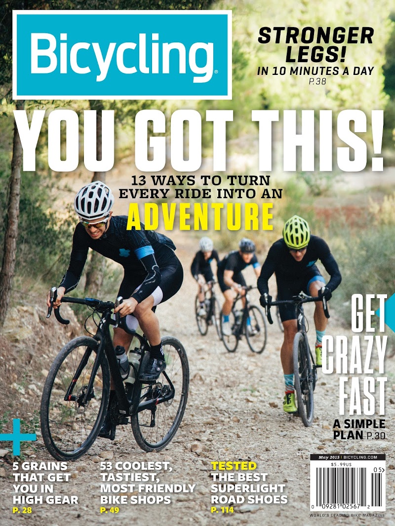 Bicycling May 01, 2015 Issue Cover