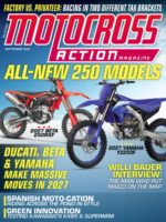 Motocross Action September 01, 2026 Issue Cover