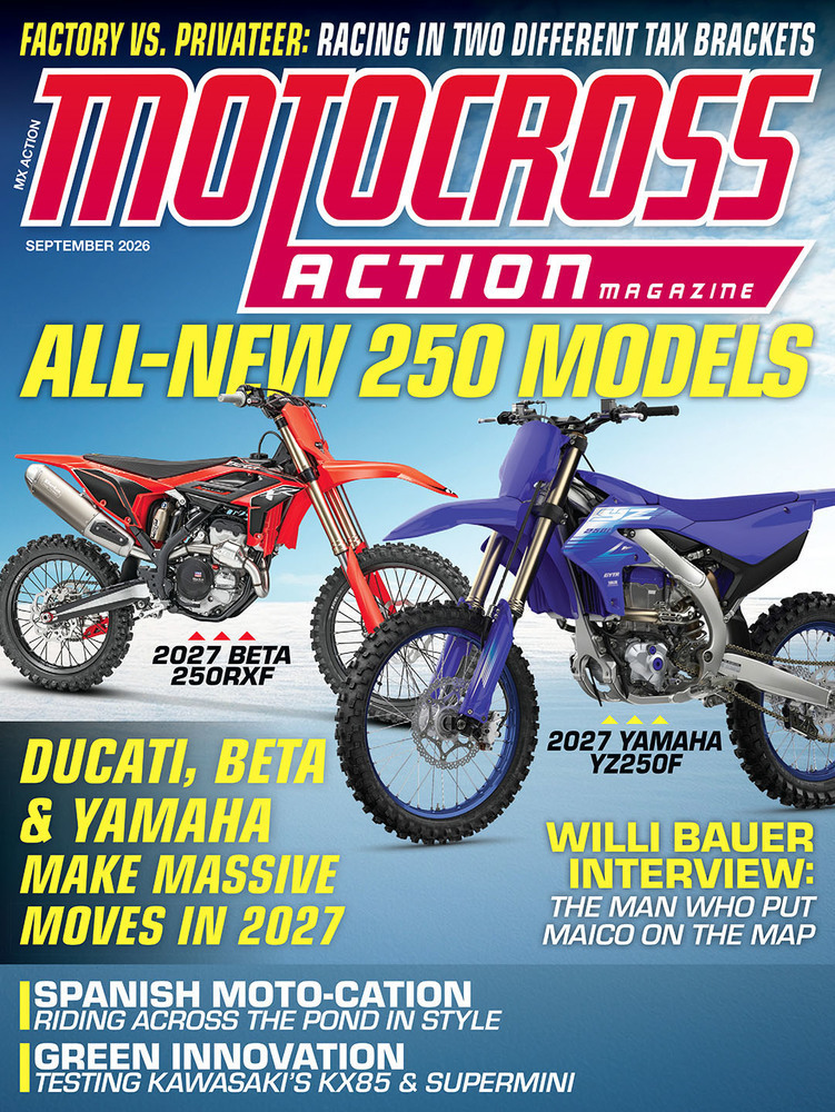 Motocross Action September 01, 2026 Issue Cover