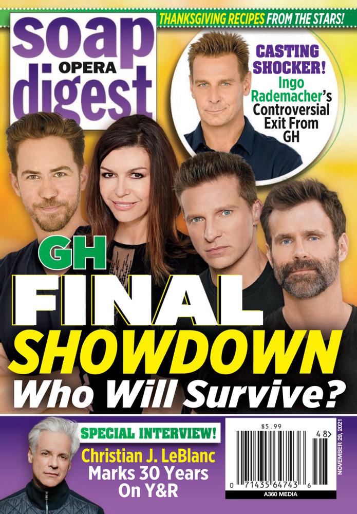 soap-opera-digest November 29, 2021 Issue Cover
