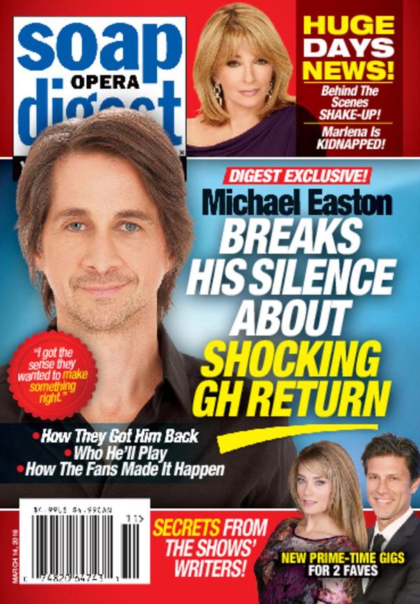 Soap-Opera-Digest March 14, 2016 Issue Cover