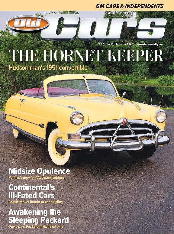 Old-Cars December 01, 2023 Issue Cover