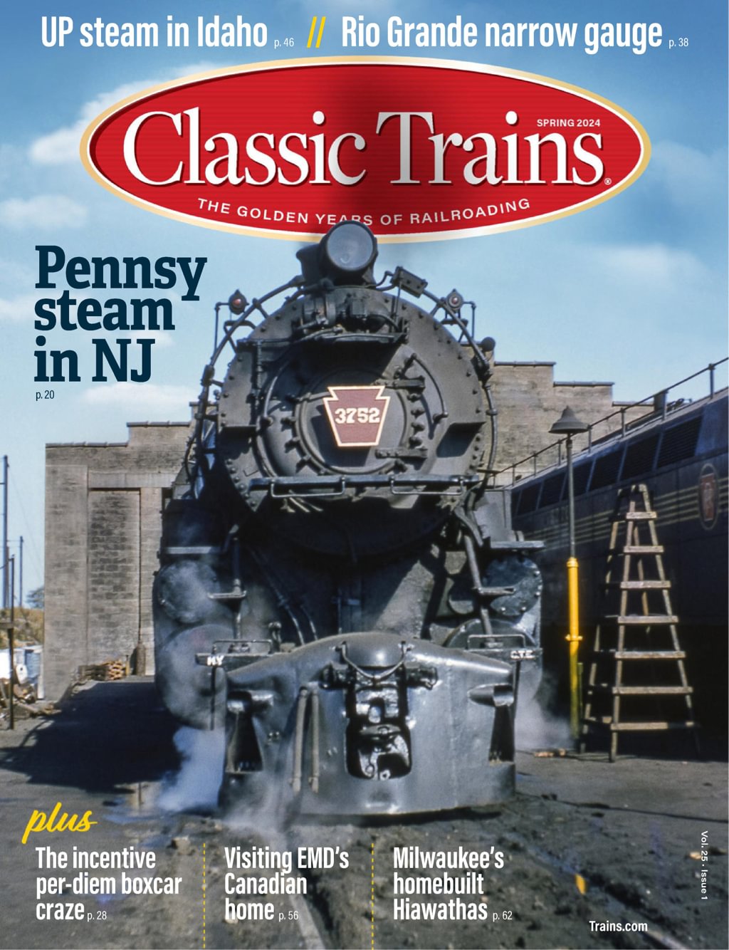 Classic-Trains March 01, 2024 Issue Cover