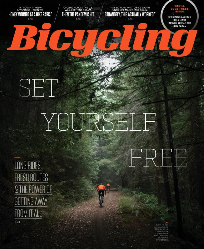 Bicycling January 01, 2021 Issue Cover