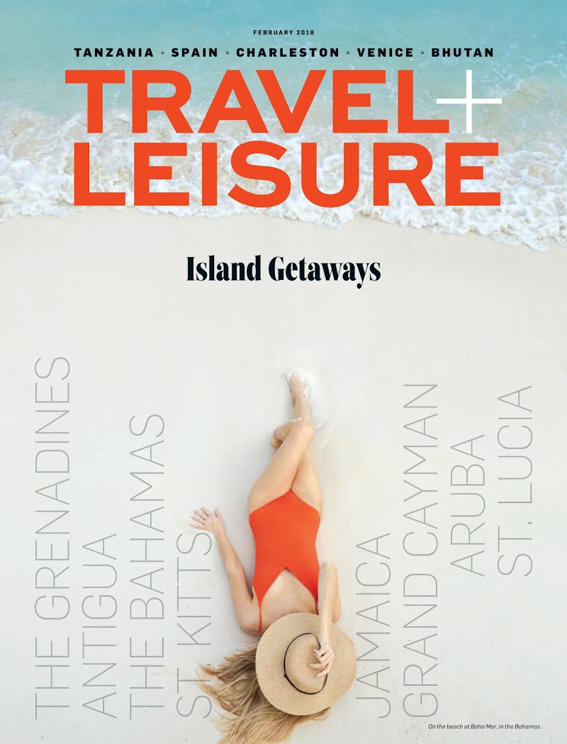 Travel-and-Leisure February 01, 2018 Issue Cover