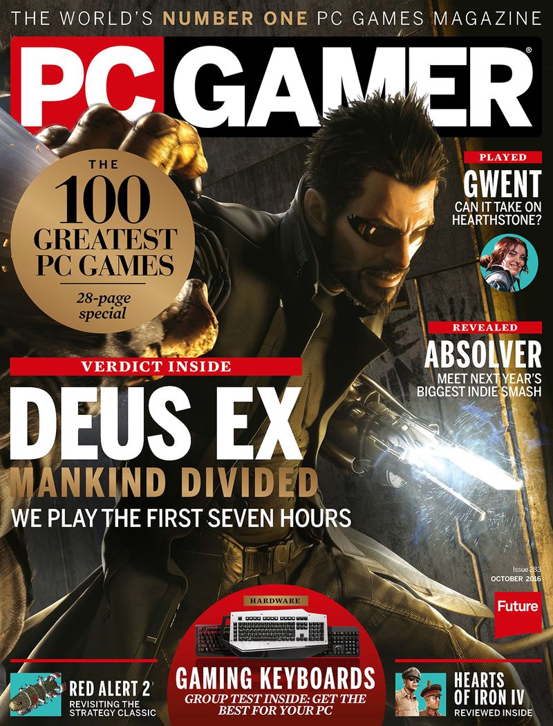 PC-Gamer-(US-Edition) October 01, 2016 Issue Cover