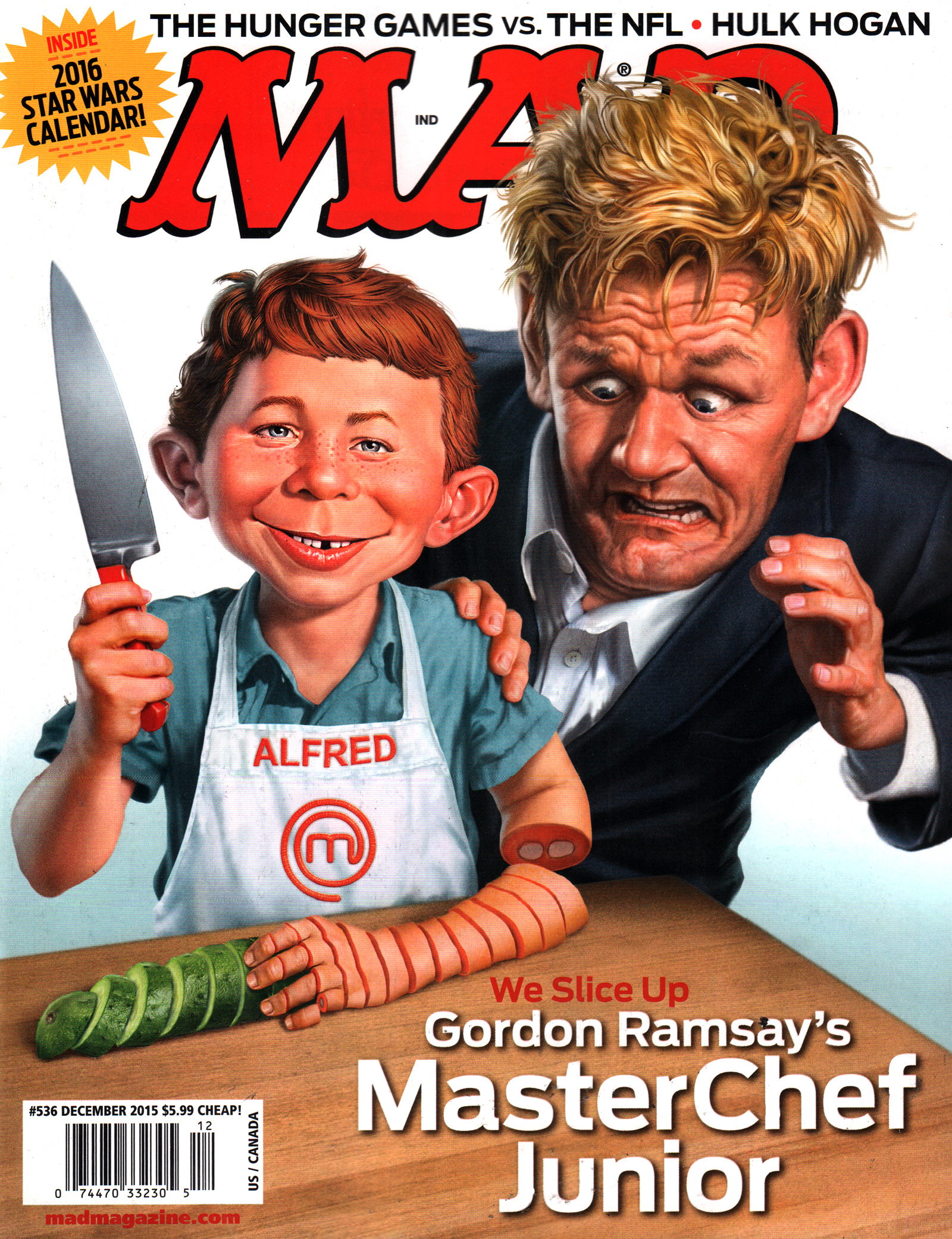 Mad-Magazine December 01, 2015 Issue Cover