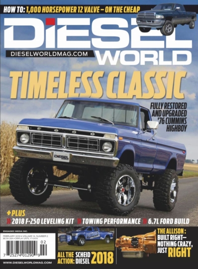Diesel World February 01, 2019 Issue Cover