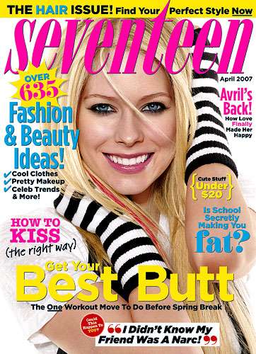 Seventeen April 01, 2007 Issue Cover