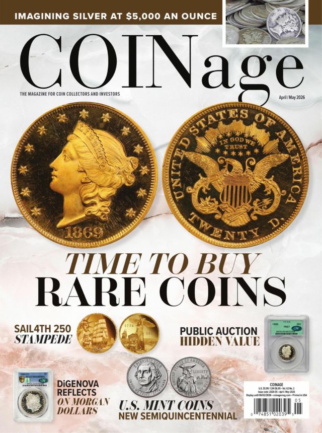 Coinage April 01, 2026 Issue Cover