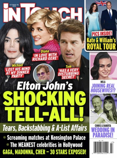 In Touch Weekly October 28, 2019 Issue Cover