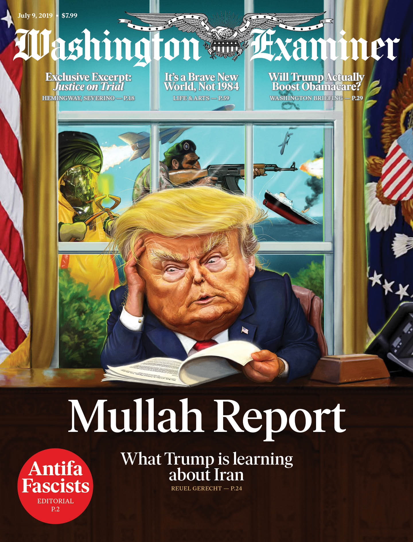 Washington-Examiner July 09, 2019 Issue Cover