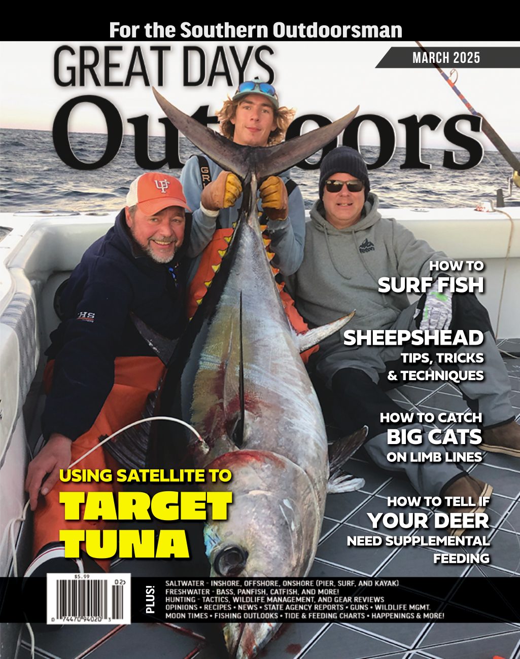 Great Days Outdoors Hunting & Fishing Guide March 01, 2025 Issue Cover