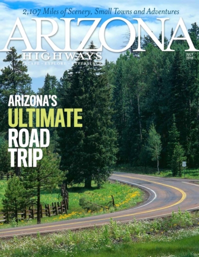 Arizona Highways July 01, 2018 Issue Cover