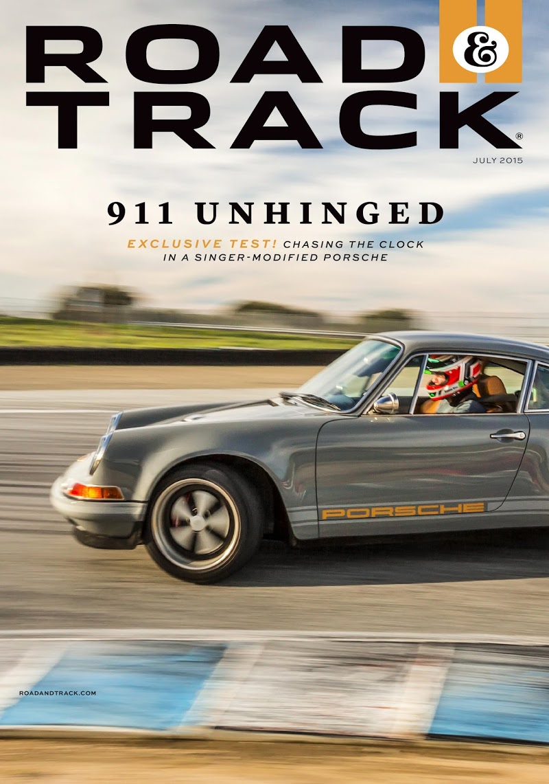 Road-and-Track July 01, 2015 Issue Cover