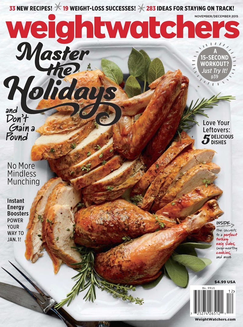 Weight-Watchers-Magazine November 01, 2015 Issue Cover