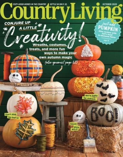 Country Living October 01, 2020 Issue Cover