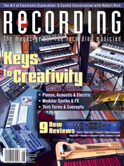 Recording Magazine August 01, 2026 Issue Cover