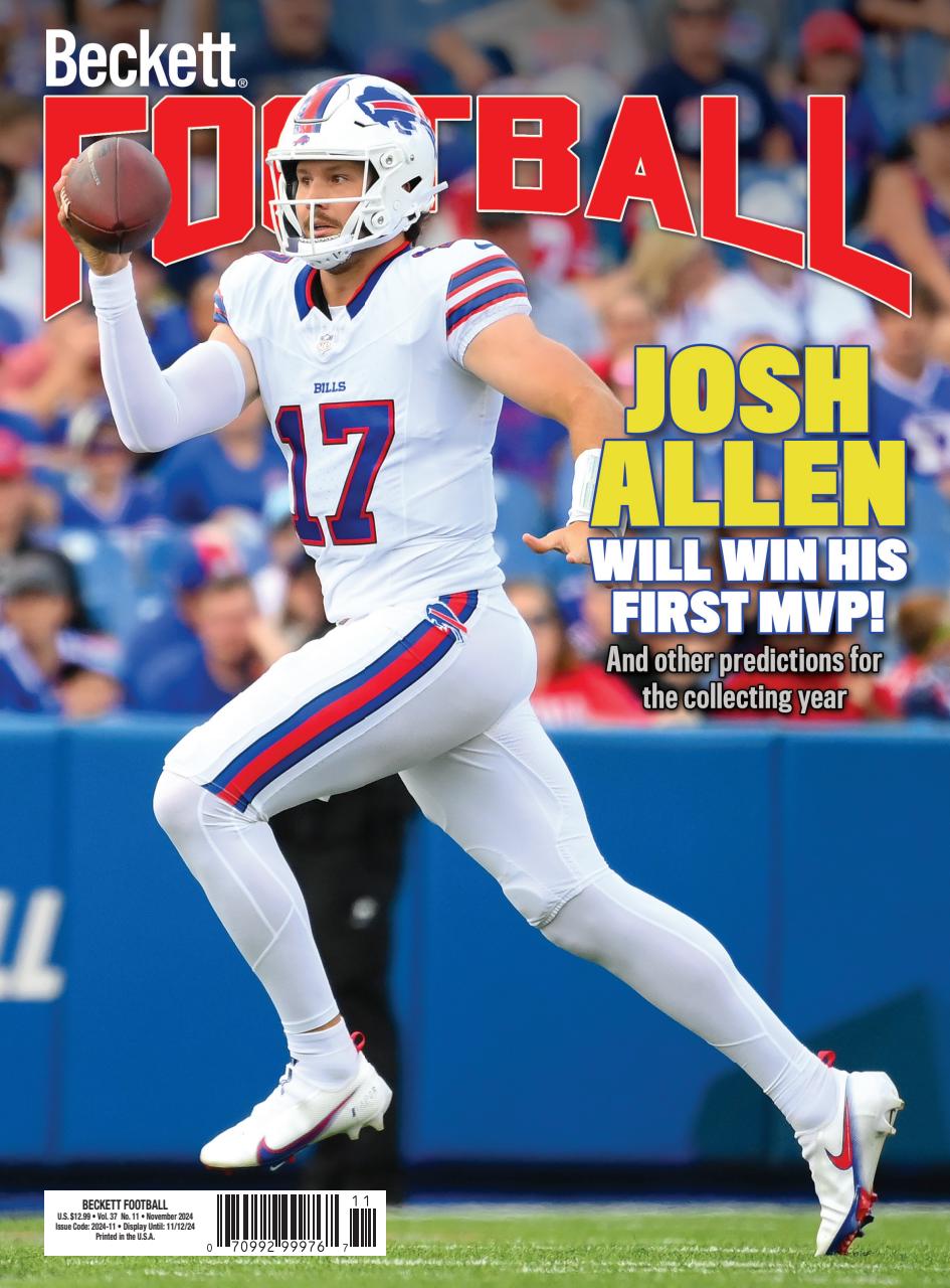 Beckett-Football November 01, 2024 Issue Cover