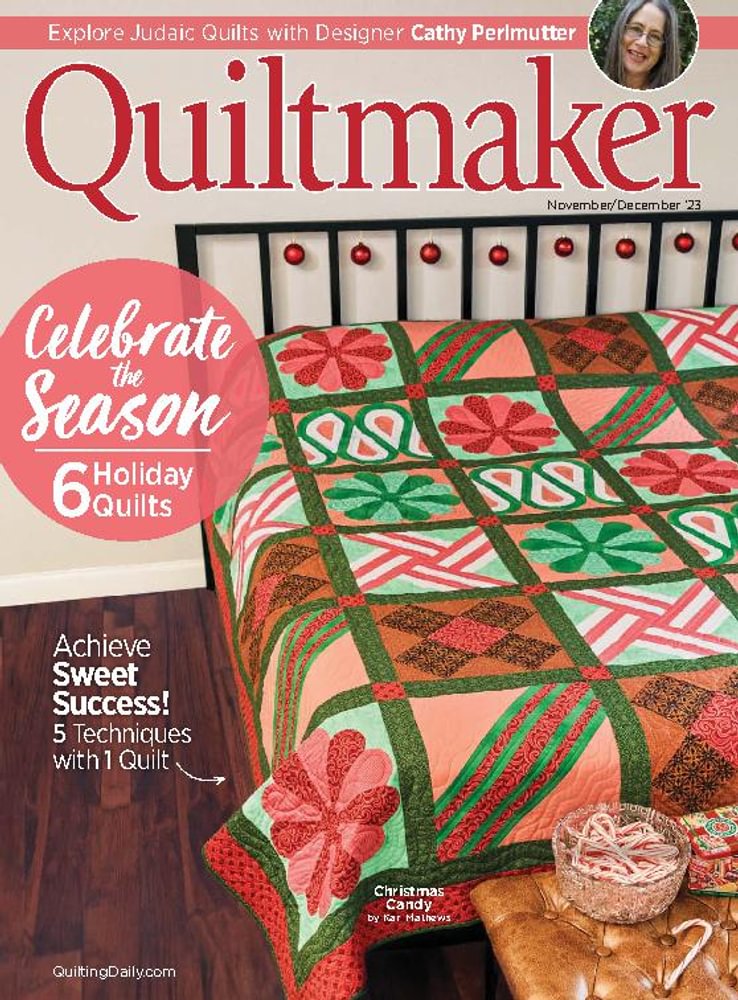 Quiltmaker November 01, 2023 Issue Cover