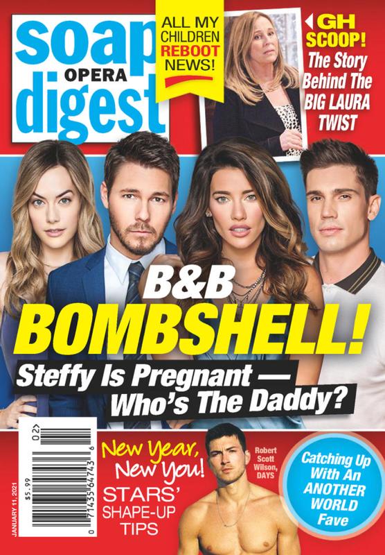 Soap-Opera-Digest January 11, 2021 Issue Cover