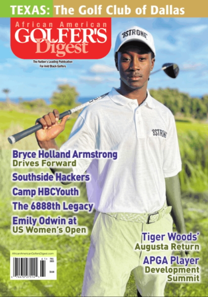 African Amercian Golfer's Digest September 01, 2025 Issue Cover
