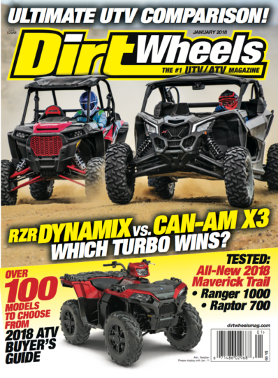 Dirt Wheels January 01, 2018 Issue Cover