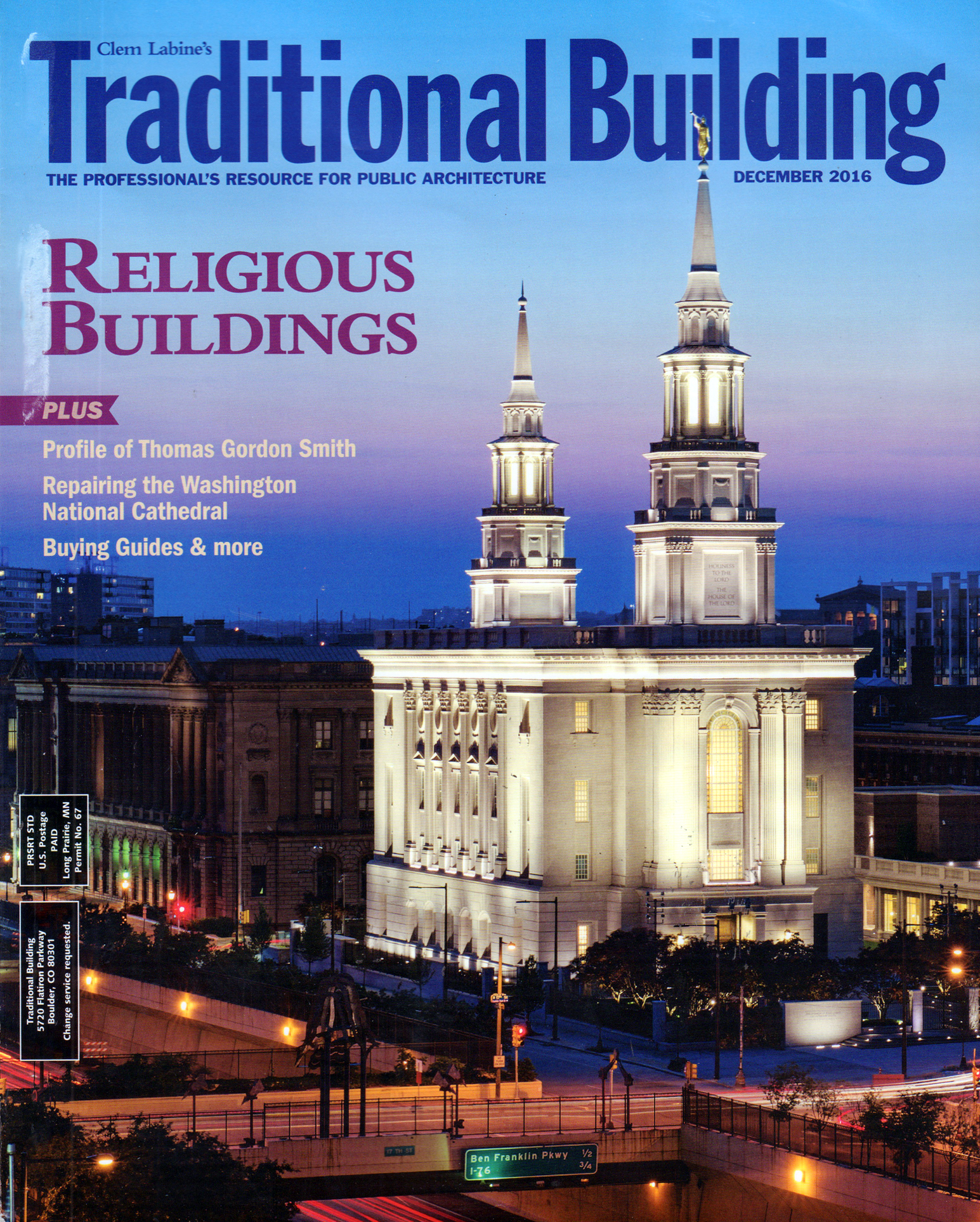 Traditional-Building December 01, 2016 Issue Cover