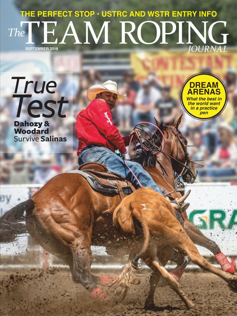 The-Team-Roping-Journal September 01, 2019 Issue Cover