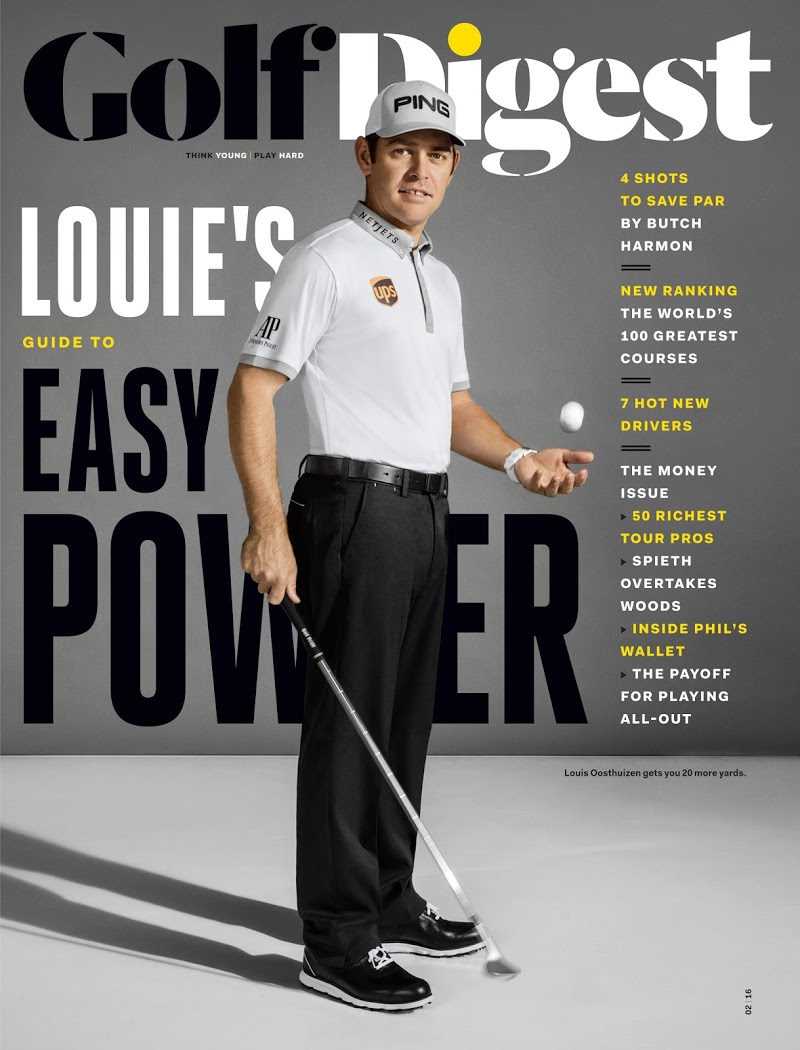 Golf-Digest February 01, 2016 Issue Cover