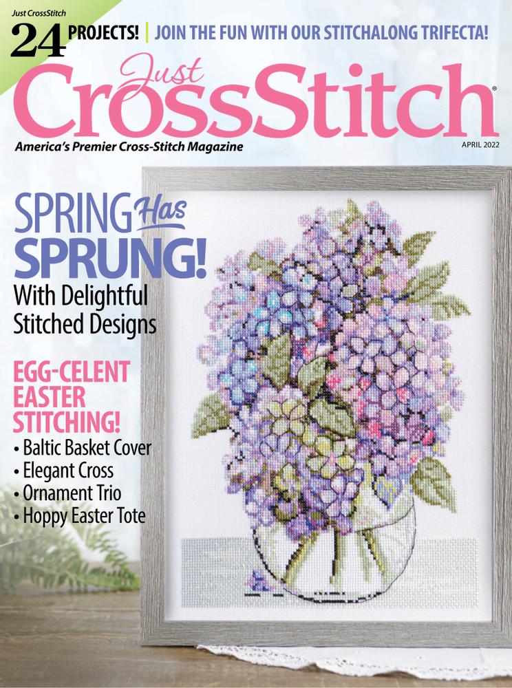 Just-CrossStitch April 01, 2022 Issue Cover
