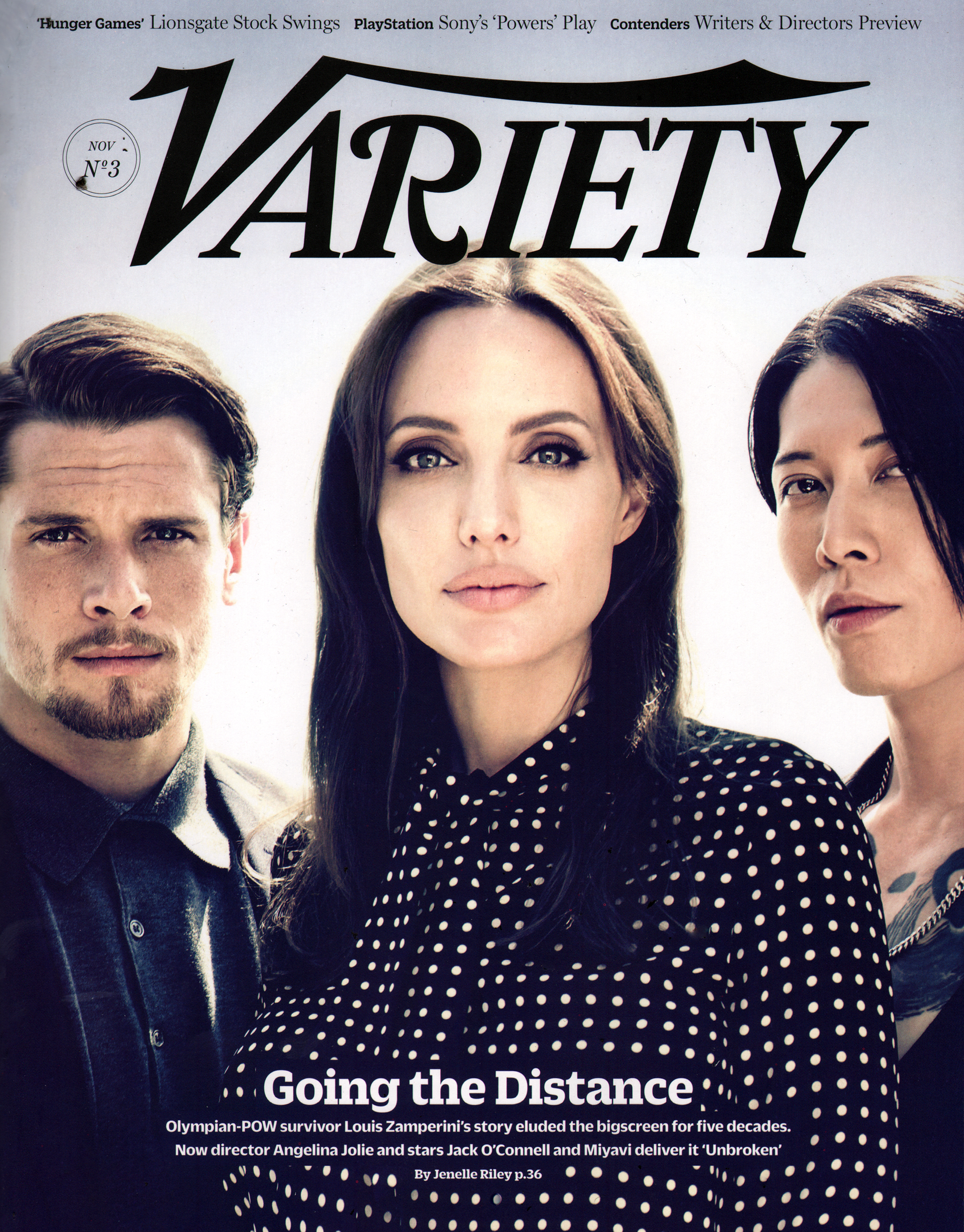 Variety November 18, 2014 Issue Cover