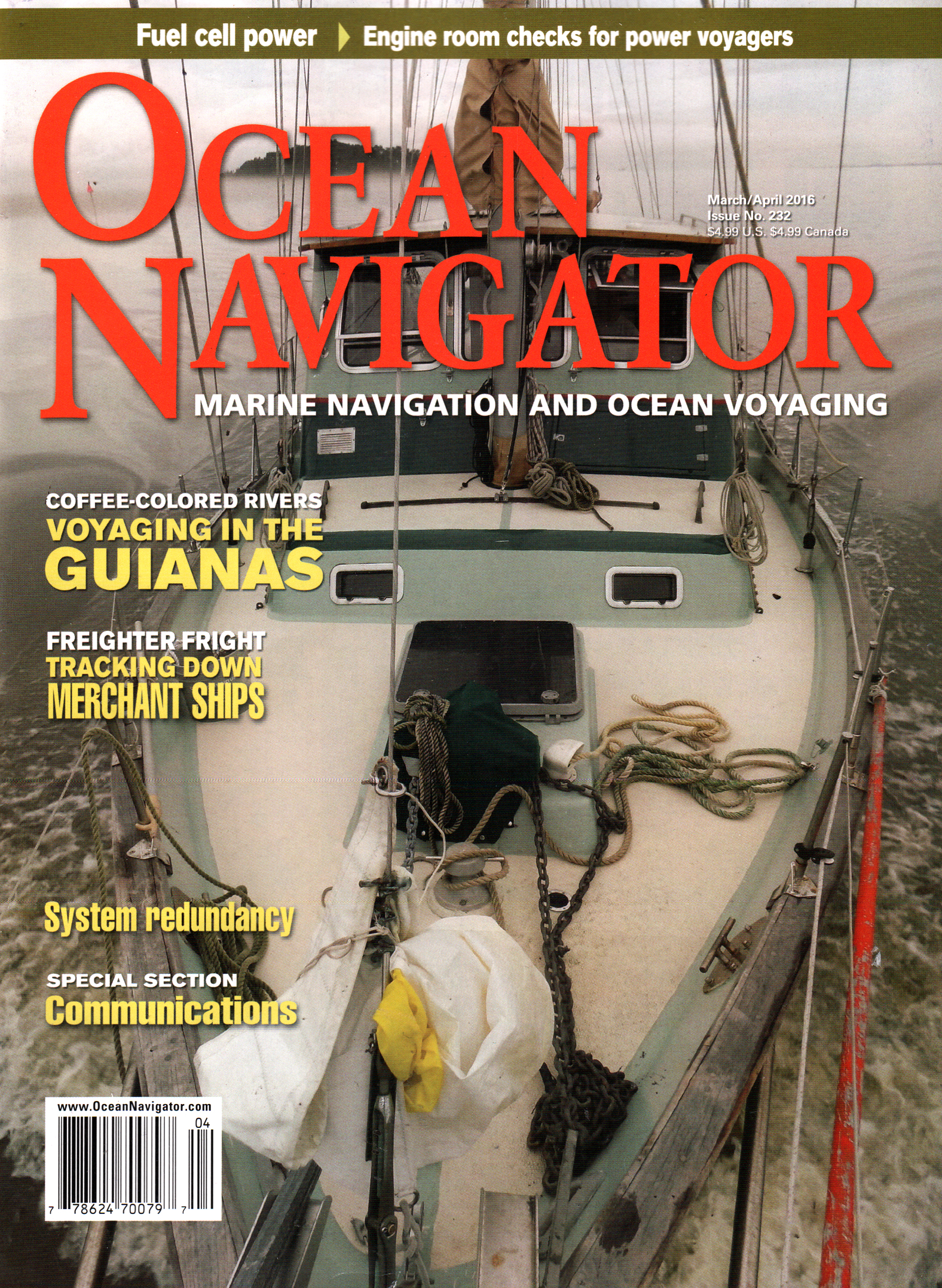 Ocean-Navigator March 01, 2016 Issue Cover