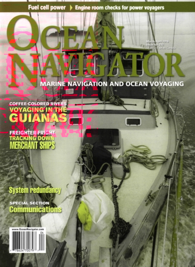 Ocean Navigator March 01, 2016 Issue Cover