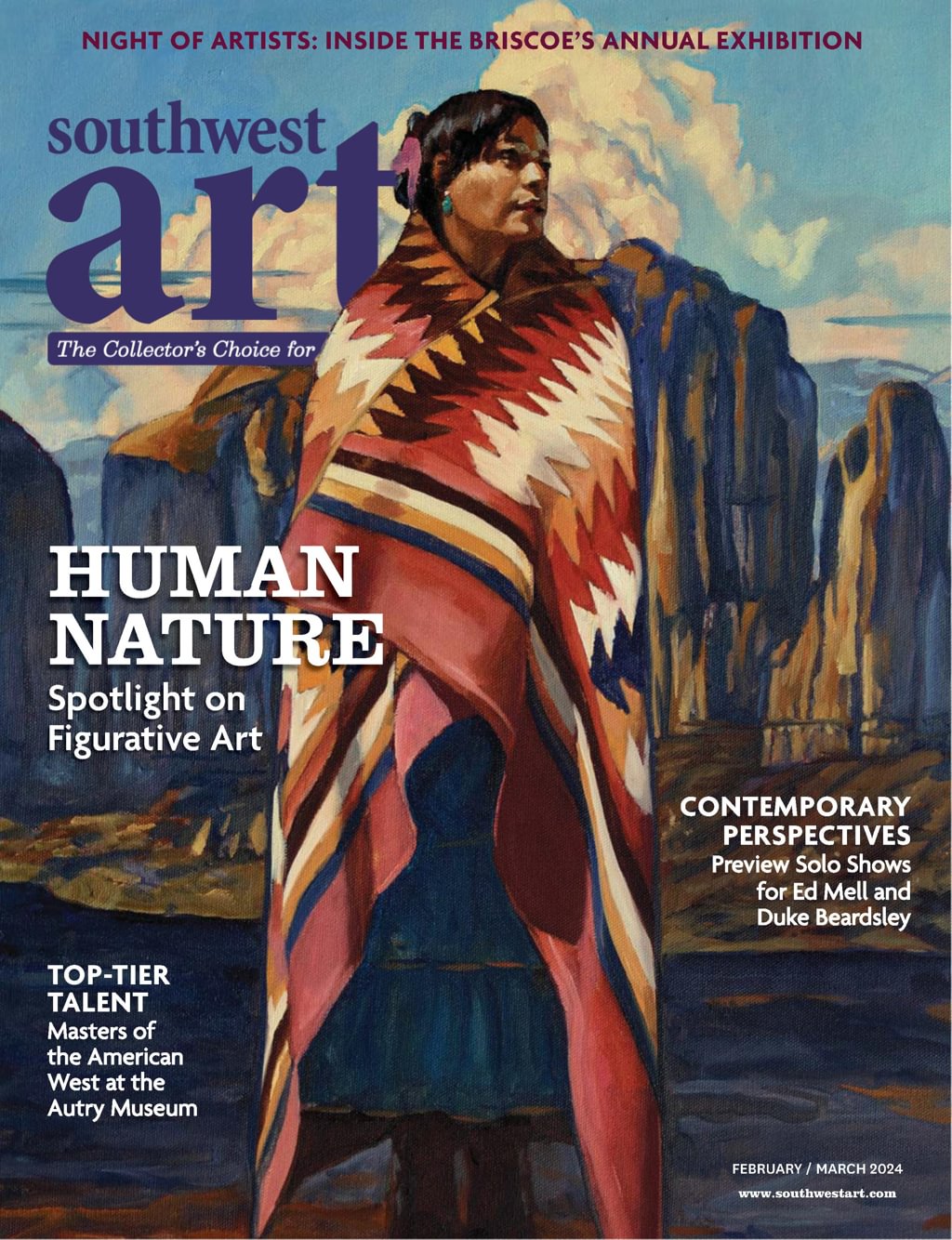 Southwest-Art February 01, 2024 Issue Cover