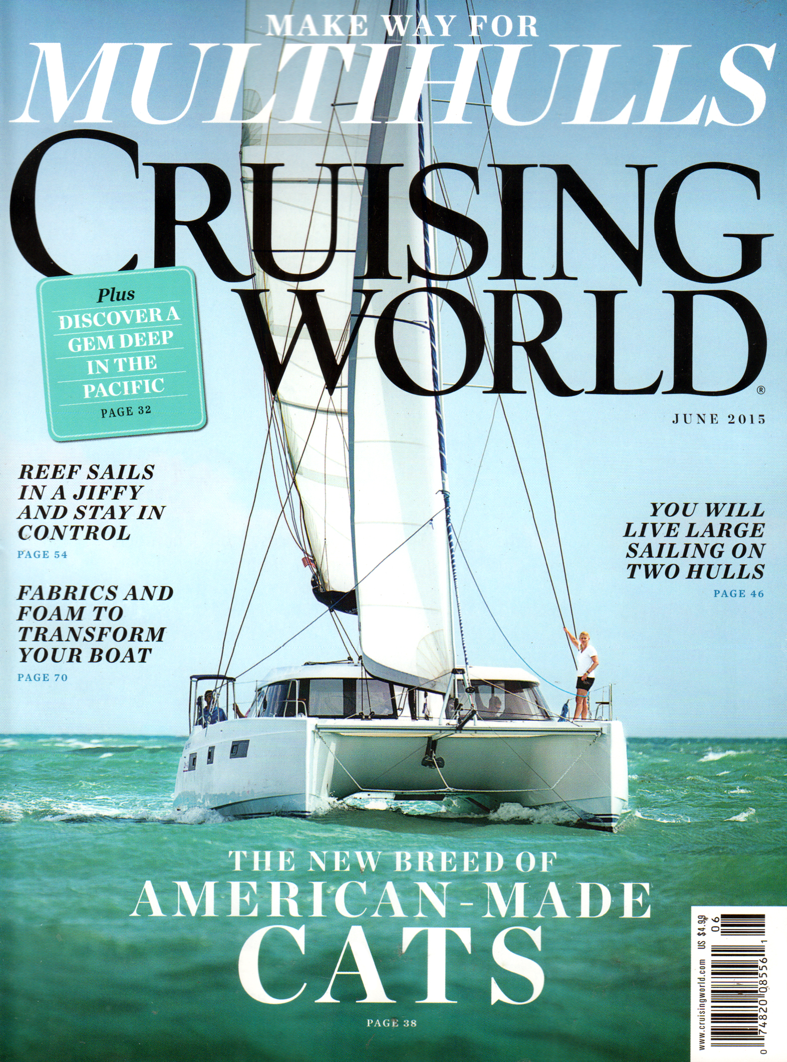 Cruising-World June 01, 2015 Issue Cover
