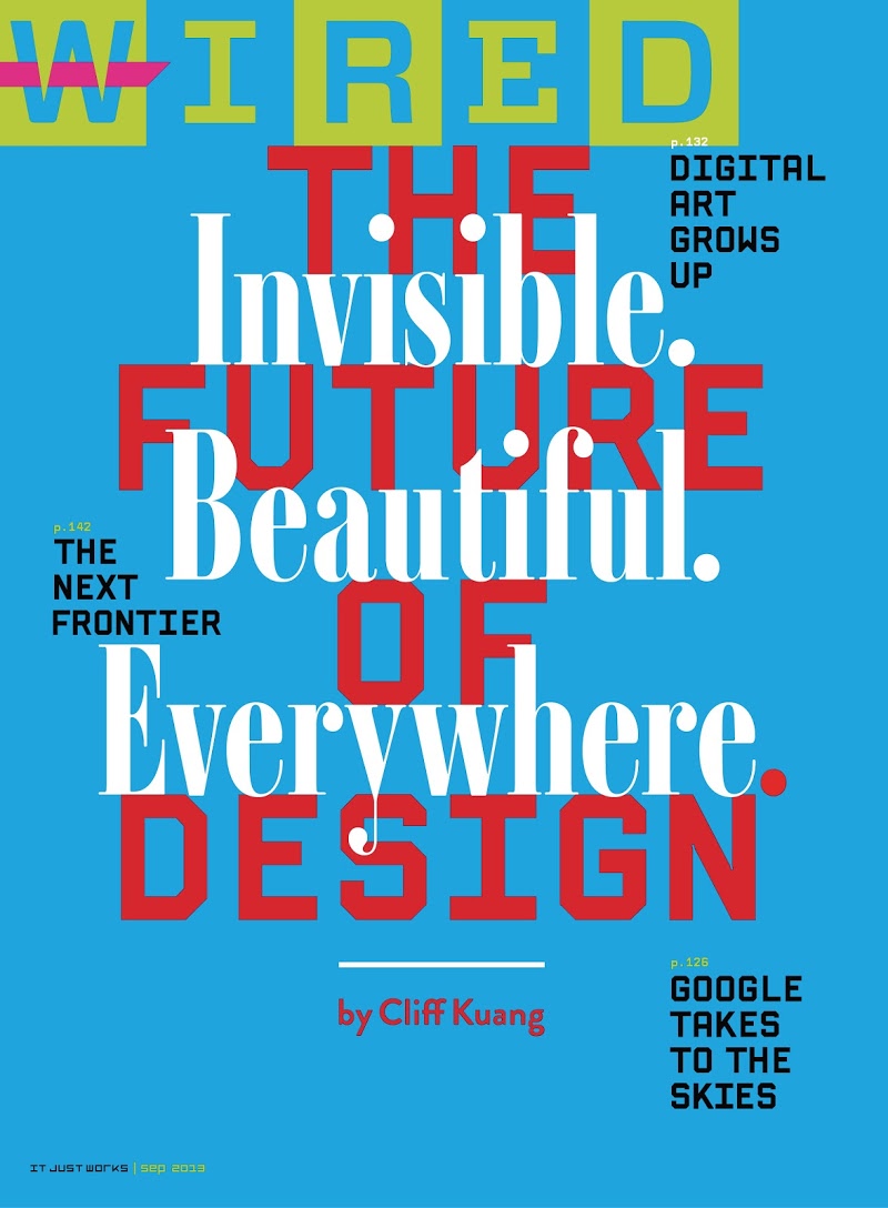 wired September 01, 2013 Issue Cover