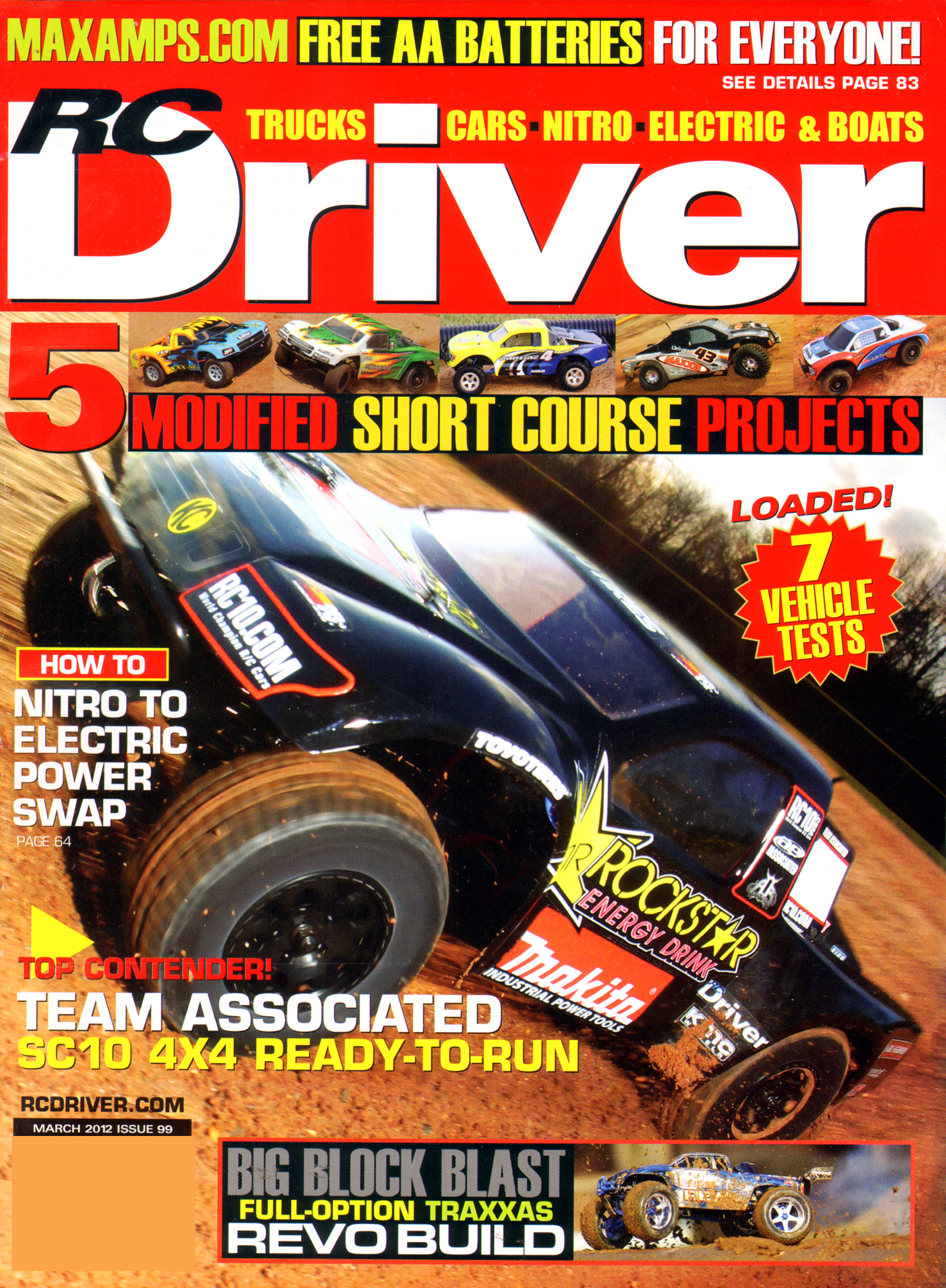 RC-Driver March 01, 2012 Issue Cover