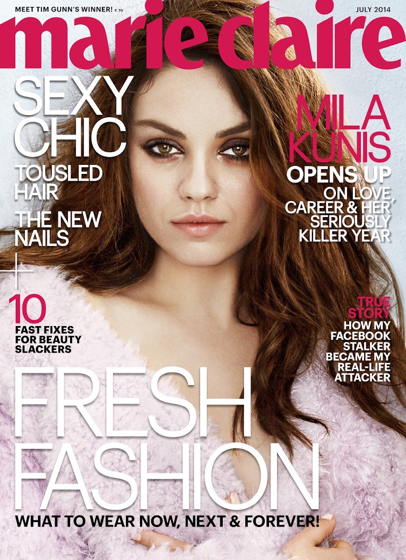 marie-claire July 01, 2014 Issue Cover