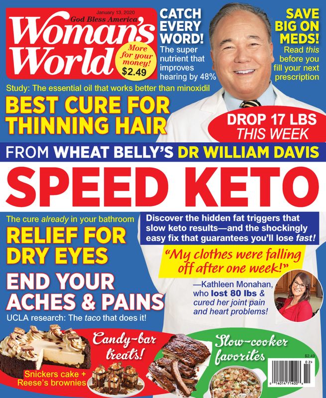 Womans-World January 13, 2020 Issue Cover