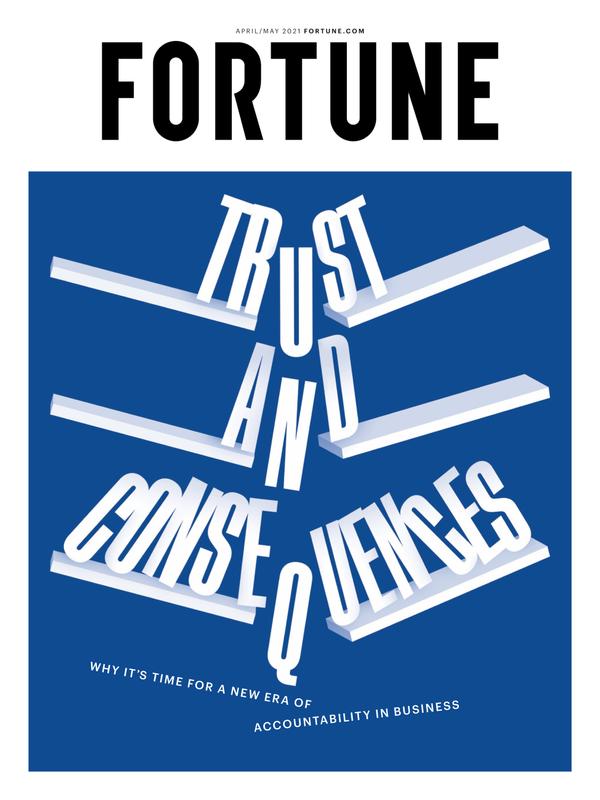 Fortune April 01, 2021 Issue Cover